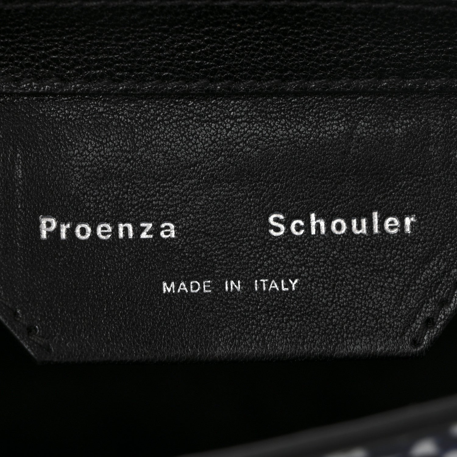 Proenza Schouler X HARMONY KORINE Calfskin PS1 Check Success Medium Satchel Blue 6 of 10