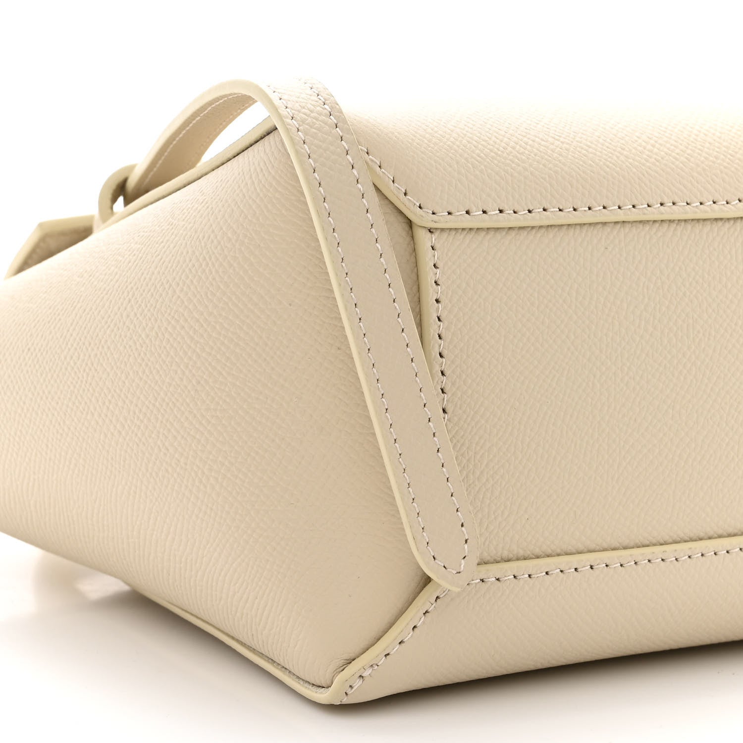 Celine Grained Calfskin Nano Belt Bag Linen 10 of 12
