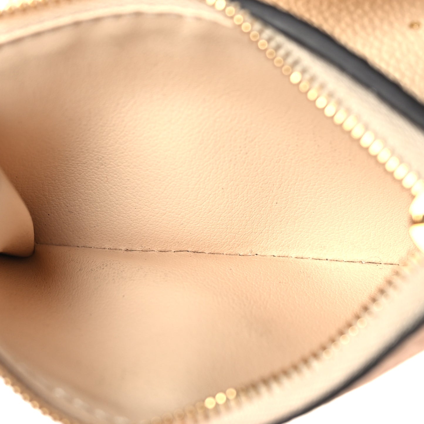 Snakeskin Empreinte Zoe Wallet Creme