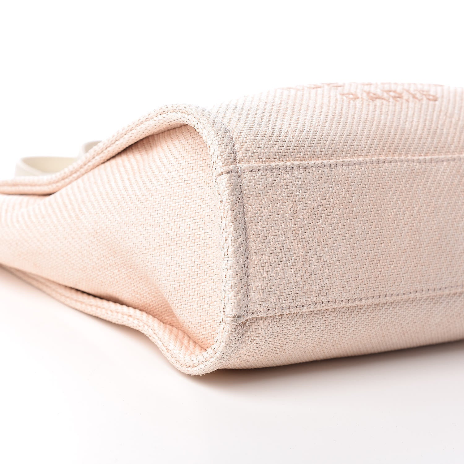 Chanel Woven Straw Raffia Mini Deauville Tote Pink 12 of 14