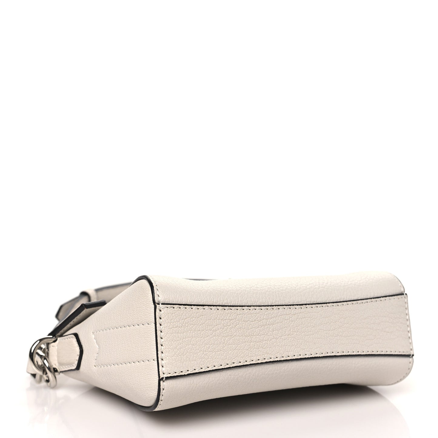 Sugar Goatskin Nano Antigona White