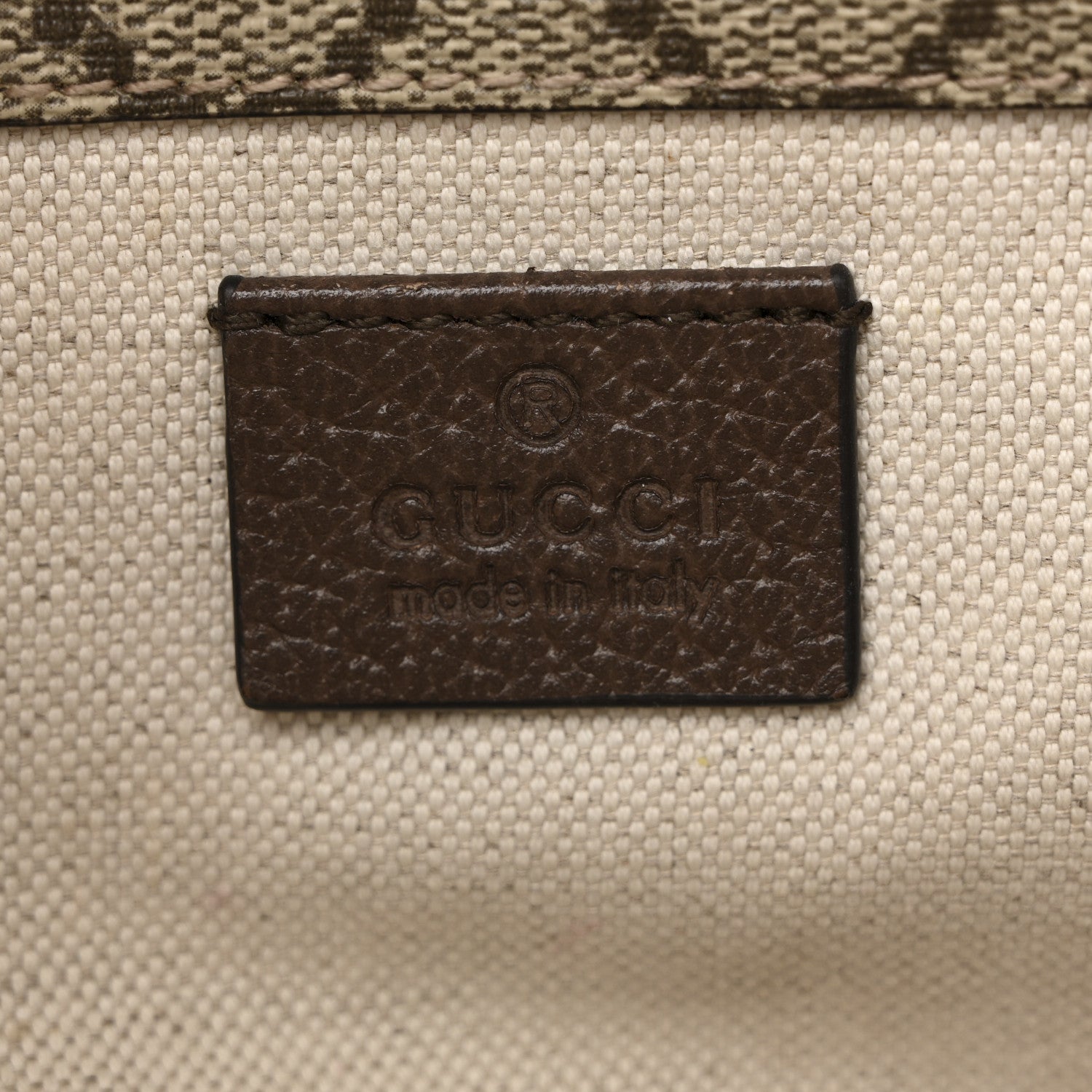 Gucci GG Supreme Monogram Web Small Neo Vintage Double Flap Messenger Bag Beige New Acero 6 of 13
