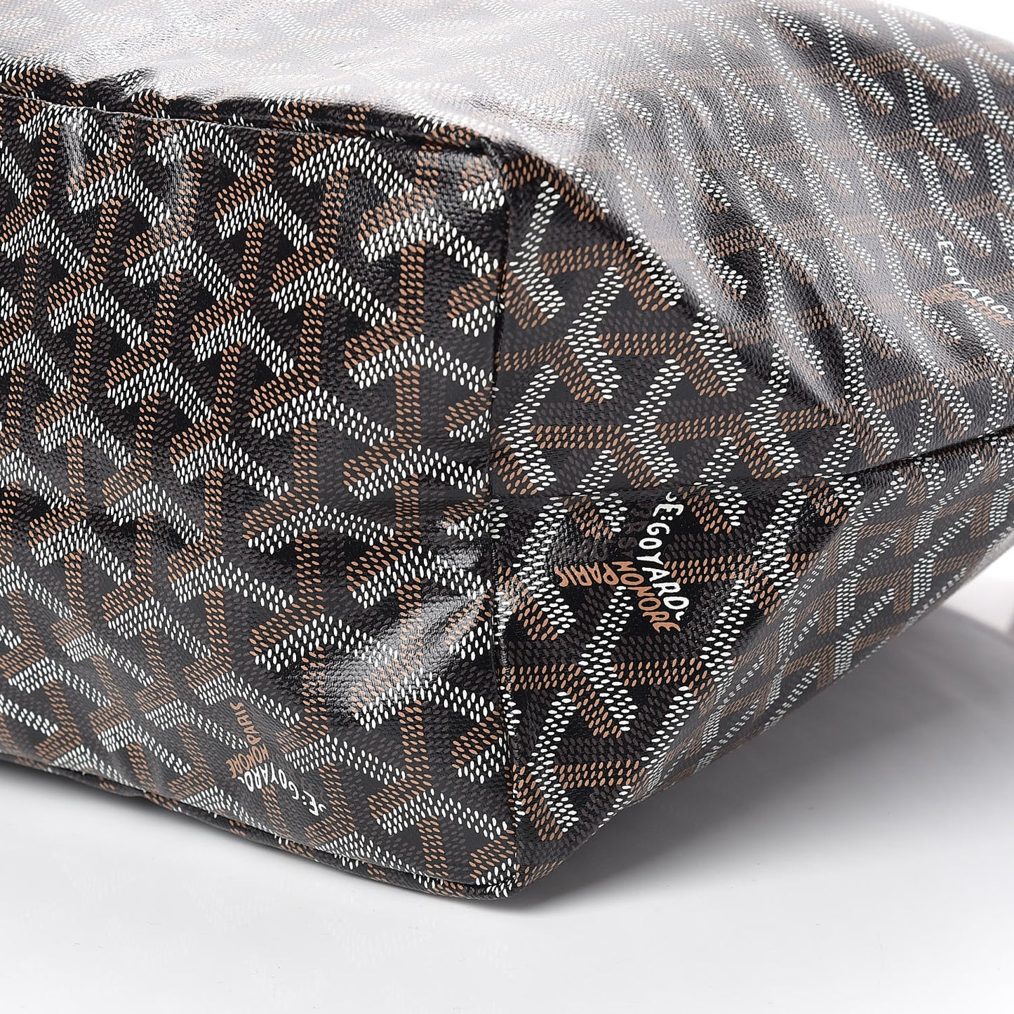 Goyardine Saint Louis PM Black Gold