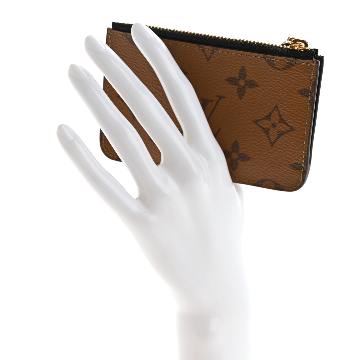 Louis Vuitton Reverse Monogram Zipped Romy Card Holder 2 of 9