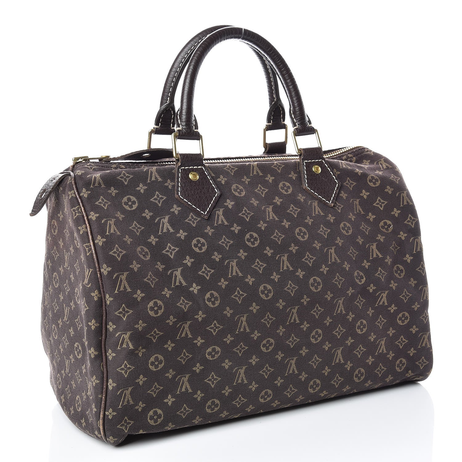 Louis Vuitton Mini Lin Speedy 30 Ebene 3 of 19