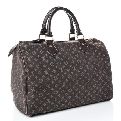Louis Vuitton Mini Lin Speedy 30 Ebene 3 of 19