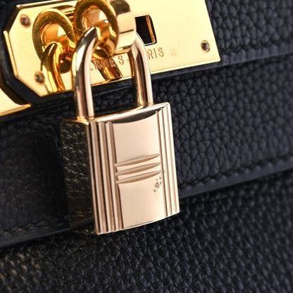 Hermes Taurillon Clemence Kelly Retourne 32 Black 11 of 12