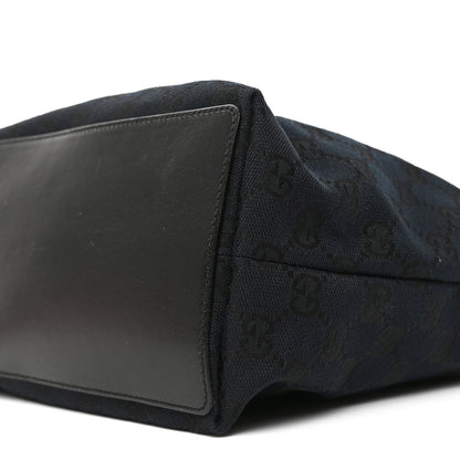Gucci Monogram Large Bucket Tote Black 9 of 9