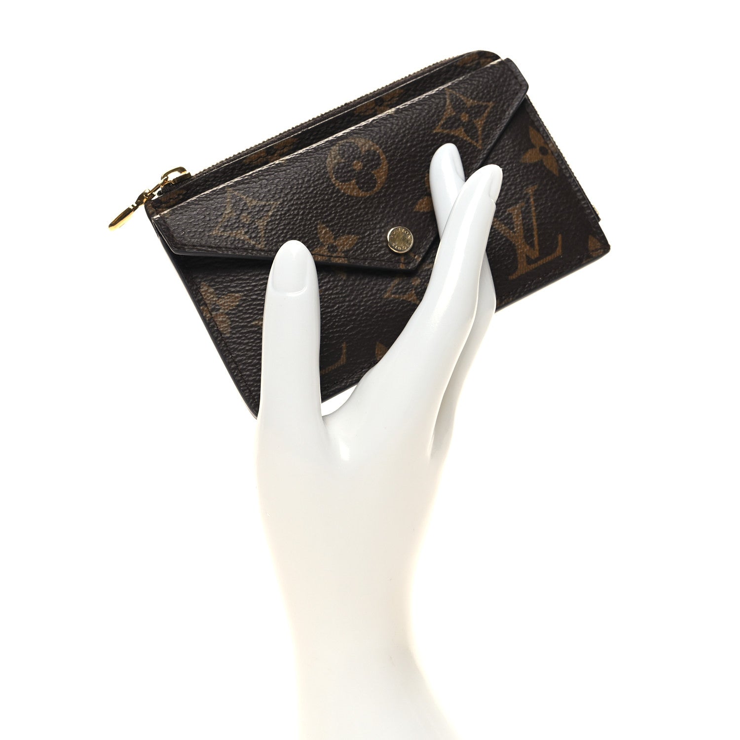 Louis Vuitton Monogram Recto Verso Card Holder Black 2 of 9
