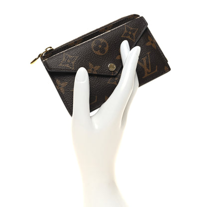Louis Vuitton Monogram Recto Verso Card Holder Black 2 of 9