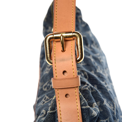 Louis Vuitton Monogram Denim Baggy PM Blue 15 of 19