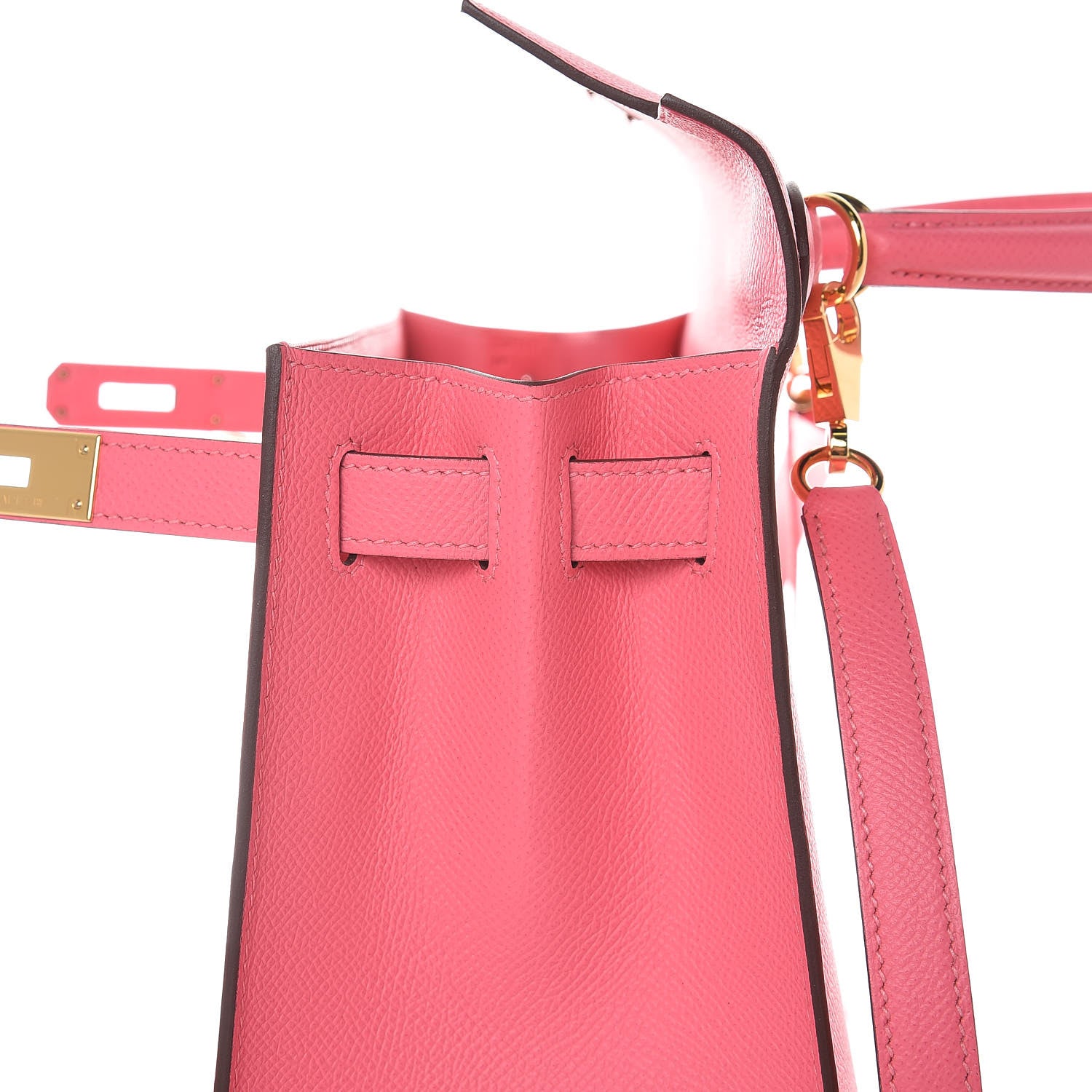 Hermes Epsom Kelly Sellier 28 Rose Azalee 11 of 41