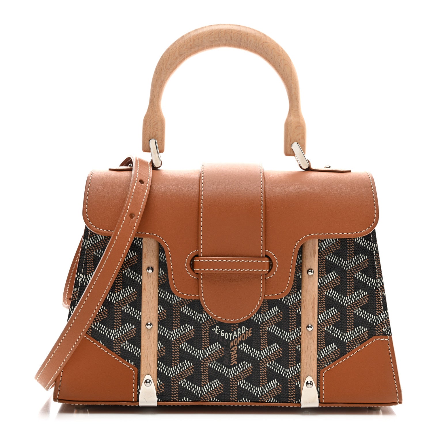Goyard Goyardine Structure Mini Saigon Black Gold 1 of 10