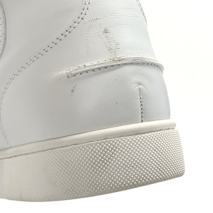 Christian Louboutin Calfskin Mens Louis Flat Sneakers 44.5 White 10 of 10