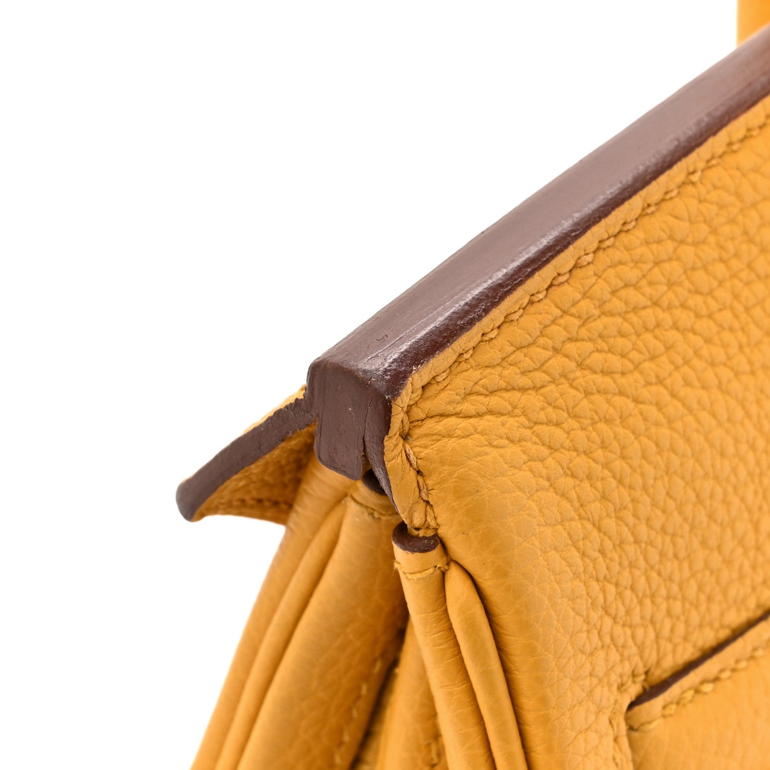 Hermes Togo BIRKIN 30 Jaune Ambre 11 of 19