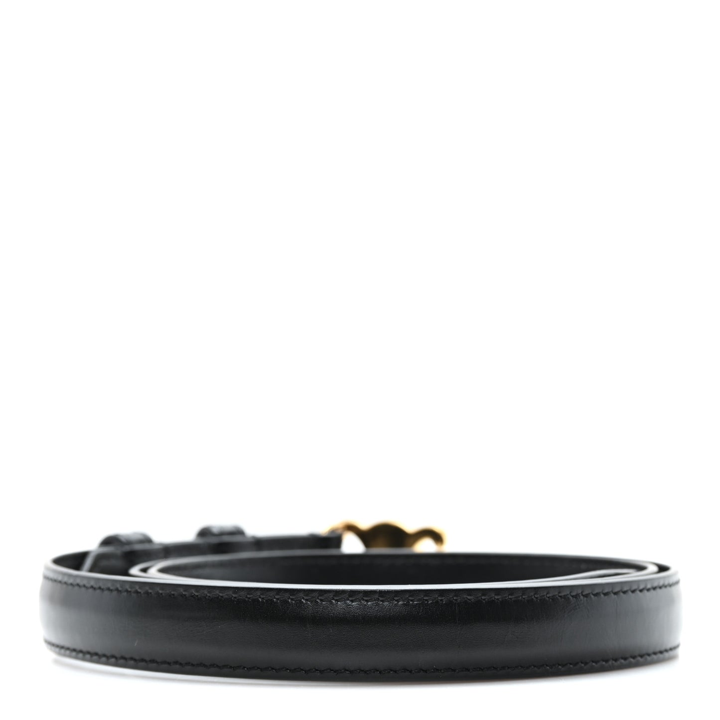 Box Calfskin Medium 25mm Triomphe Belt 90 36 Black