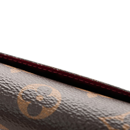 Louis Vuitton Monogram Sarah Wallet NM Fuchsia 10 of 13