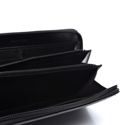 Chanel Caviar Large Timeless CC Zip Around Wallet Black 4 of 12
