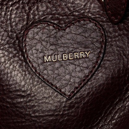 Mulberry Natural Leather Cara Delevigne Convertible Satchel Oxblood 5 of 9