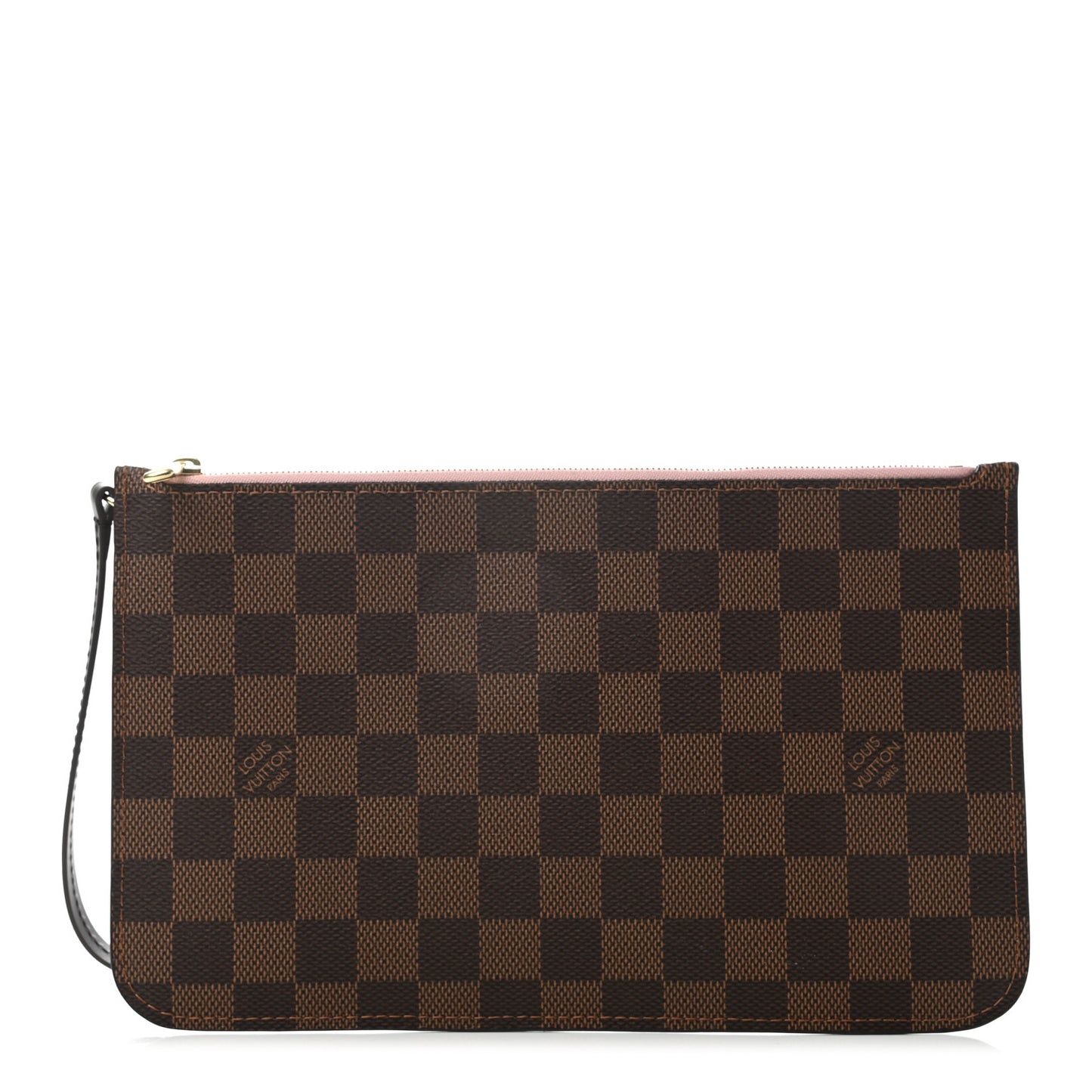 Damier Ebene Neverfull MM GM Pochette Rose Ballerine