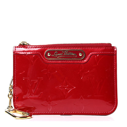 Louis Vuitton Vernis Key Pouch Pomme D'Amour 1 of 5