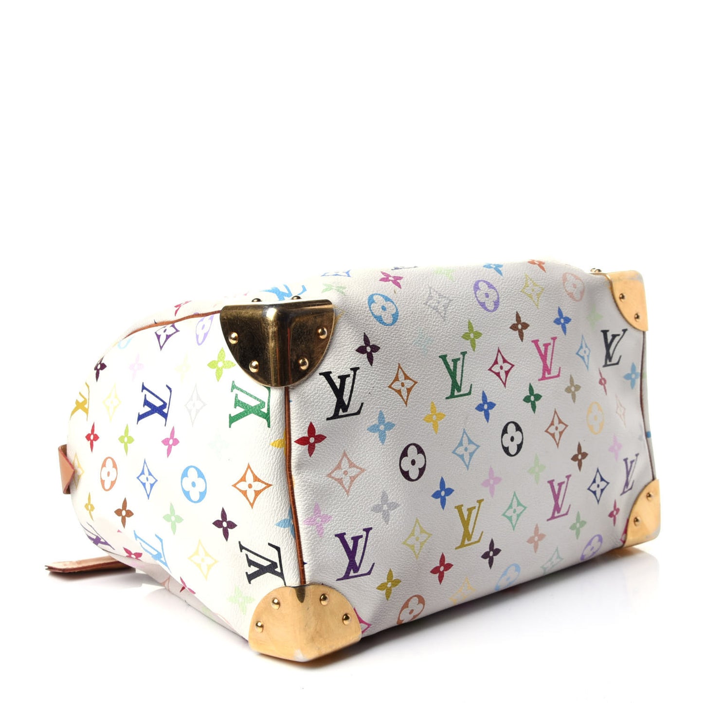 Monogram Multicolor Speedy 30 White