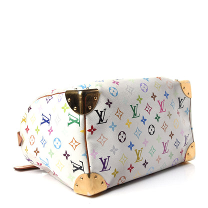 Louis Vuitton Monogram Multicolor Speedy 30 White 6 of 25