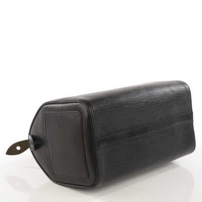 Louis Vuitton Epi Speedy 25 Black 4 of 9