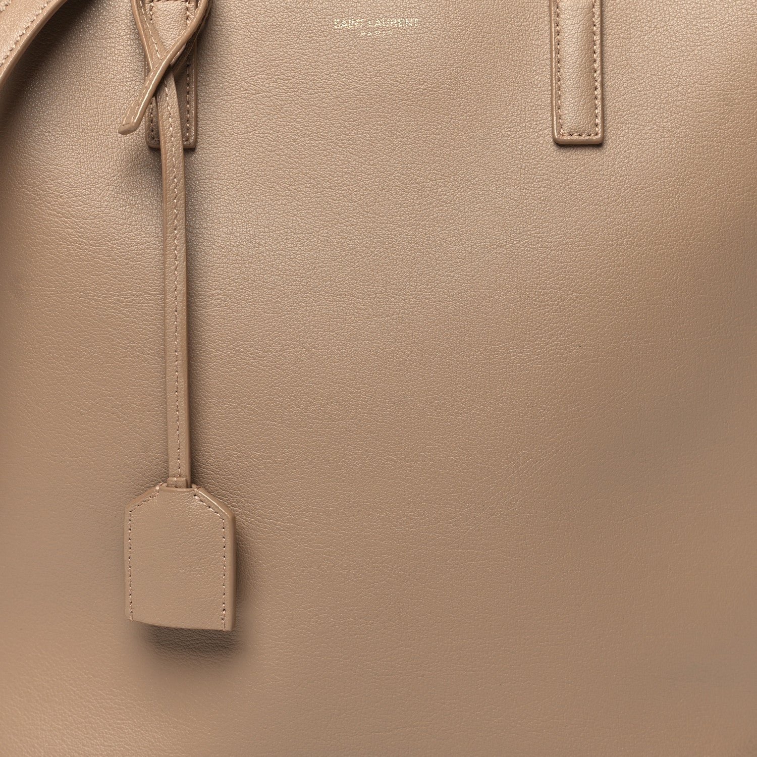 Saint Laurent Calfskin Toy Shopping Tote Nude Powder 8 of 10