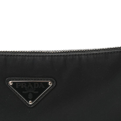Prada Re-Nylon Saffiano Pocket Zippered Shoulder Bag Black 13 of 13