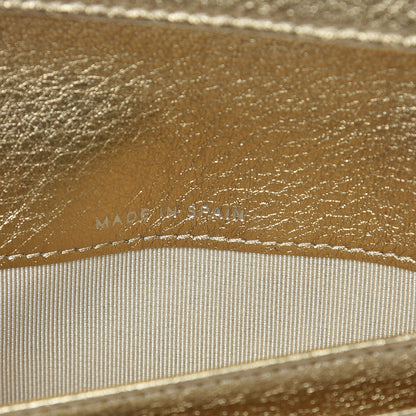 Chanel Metallic Calfskin Quilted Reissue Yen Wallet Gold 7 of 15