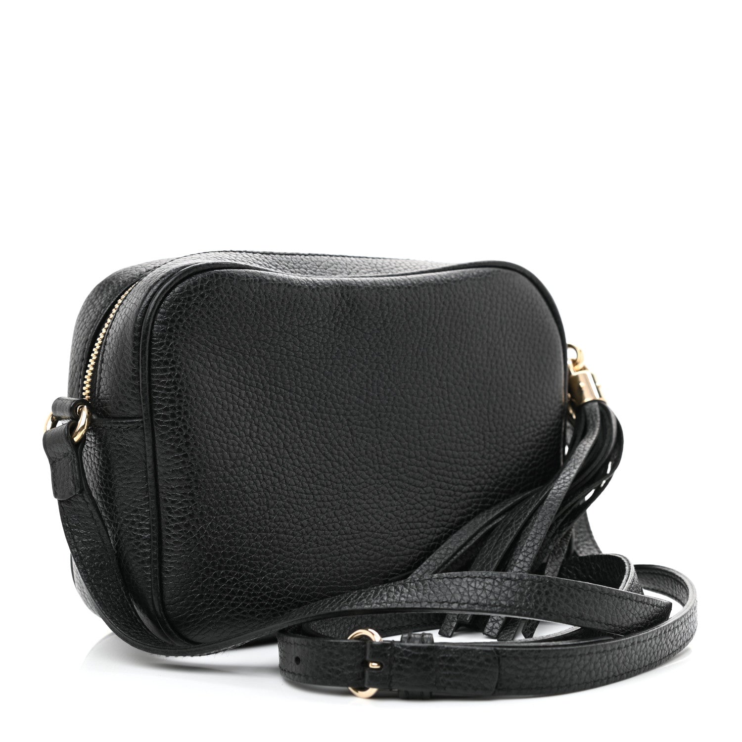 Gucci Pebbled Calfskin Small Soho Disco Bag Black 3 of 9