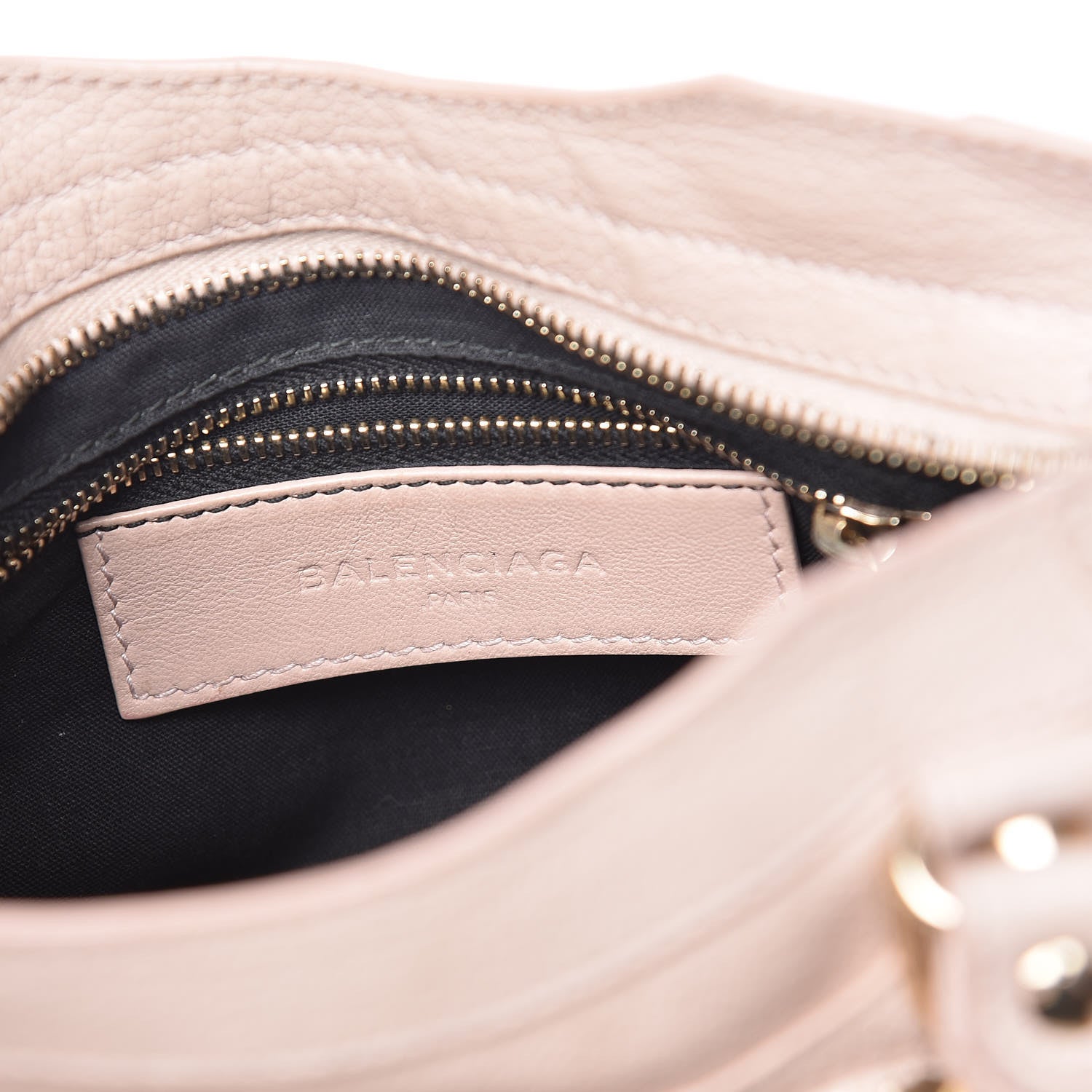 Balenciaga Chevre Gold Metallic Edge Hardware Mini City Rose Aubepine Bois de Rose 10 of 18