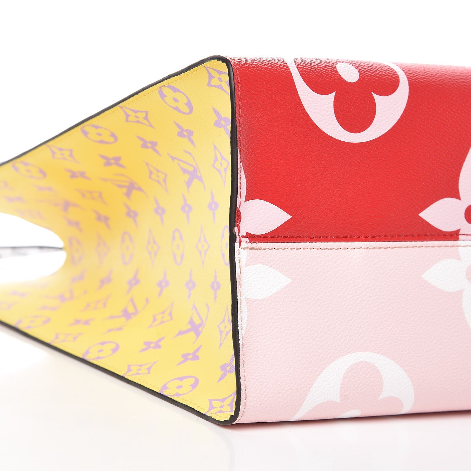 Louis Vuitton Monogram Giant Onthego GM Rouge Rose 6 of 10