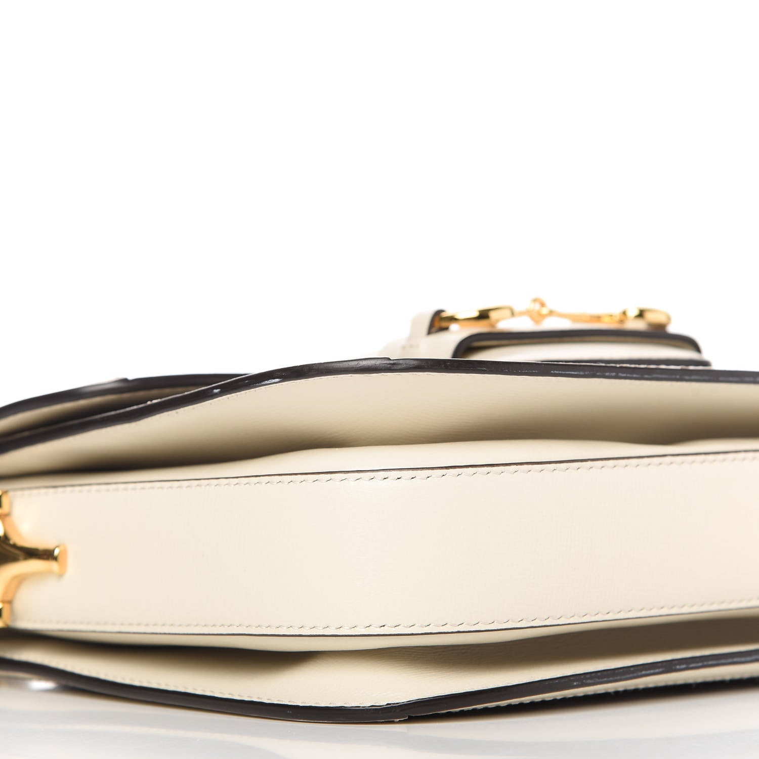 Gucci GG Supreme Monogram Horsebit 1955 Shoulder Bag Beige Mystic White 6 of 11