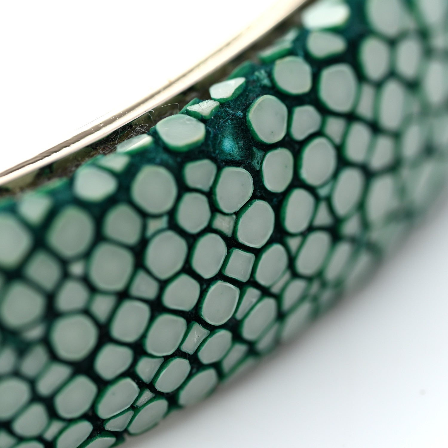 Bulgari Galuchat Serpenti Forever Bracelet Green 5 of 5