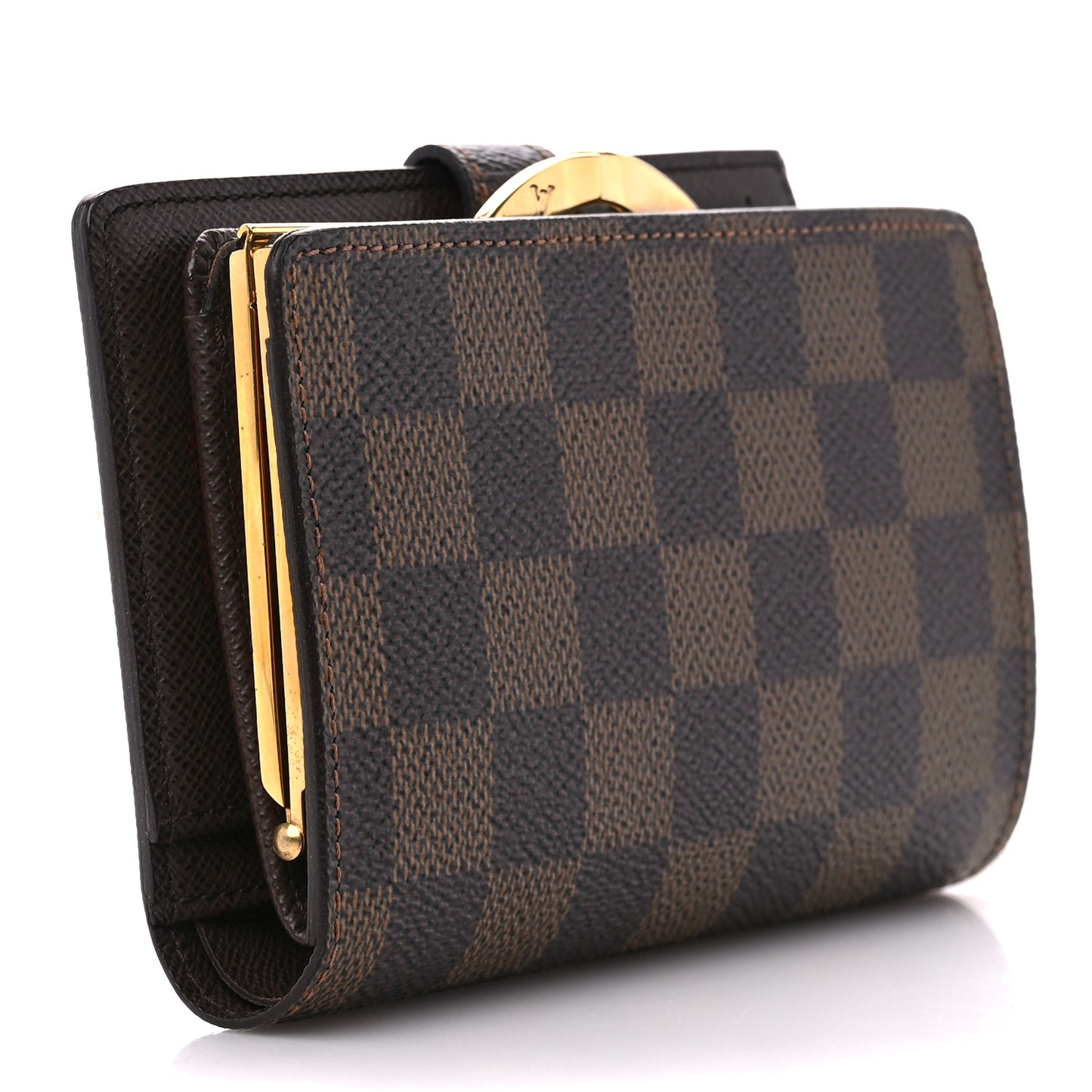 Damier Ebene French Purse Wallet