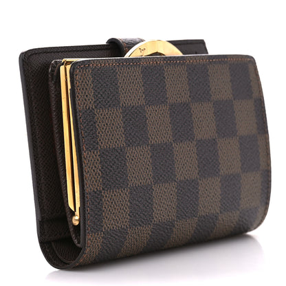 Louis Vuitton Damier Ebene French Purse Wallet 3 of 13