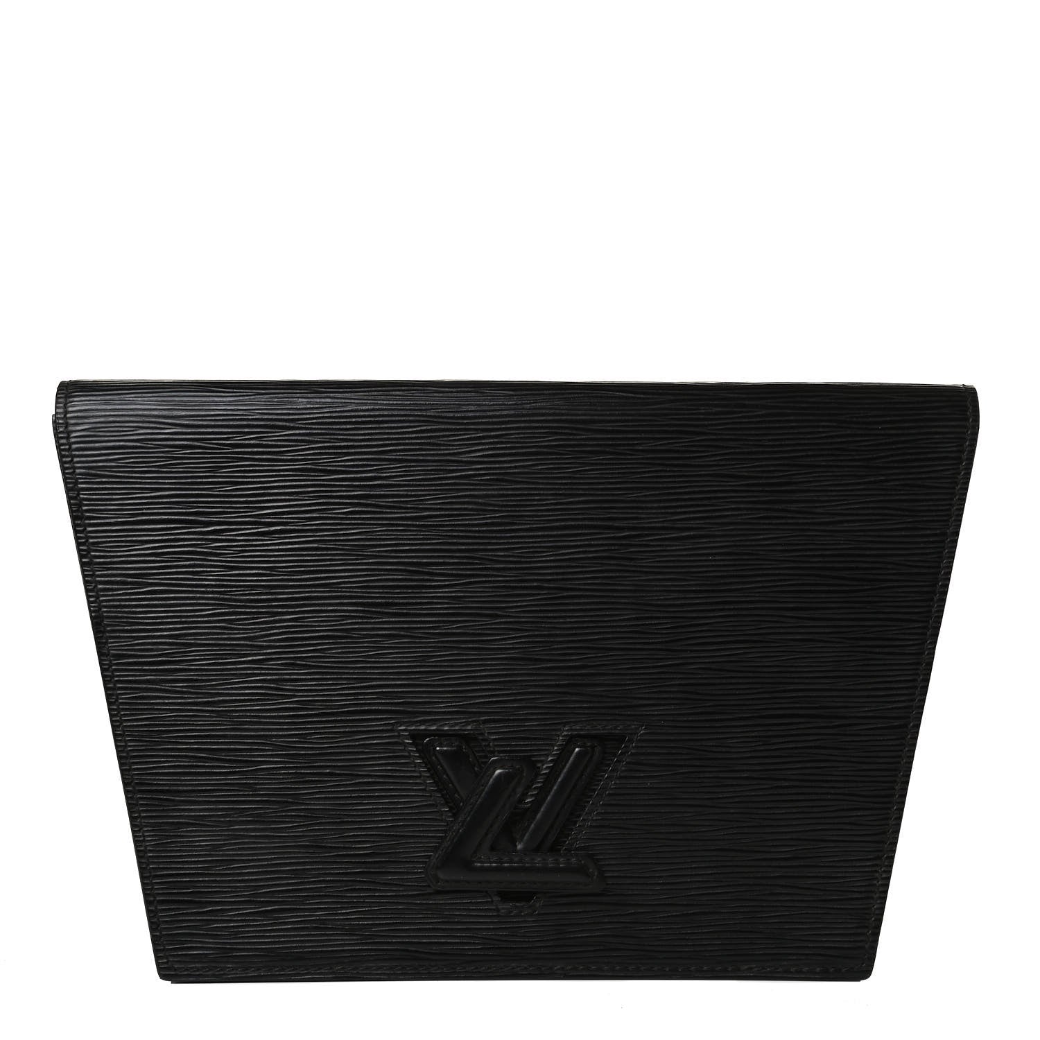 Louis Vuitton Epi Pochette Trapeze Black 1 of 12