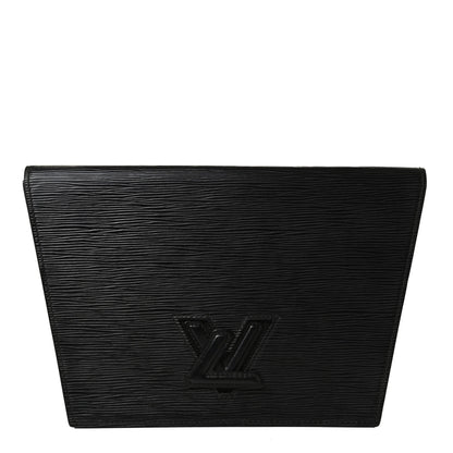Louis Vuitton Epi Pochette Trapeze Black 1 of 12