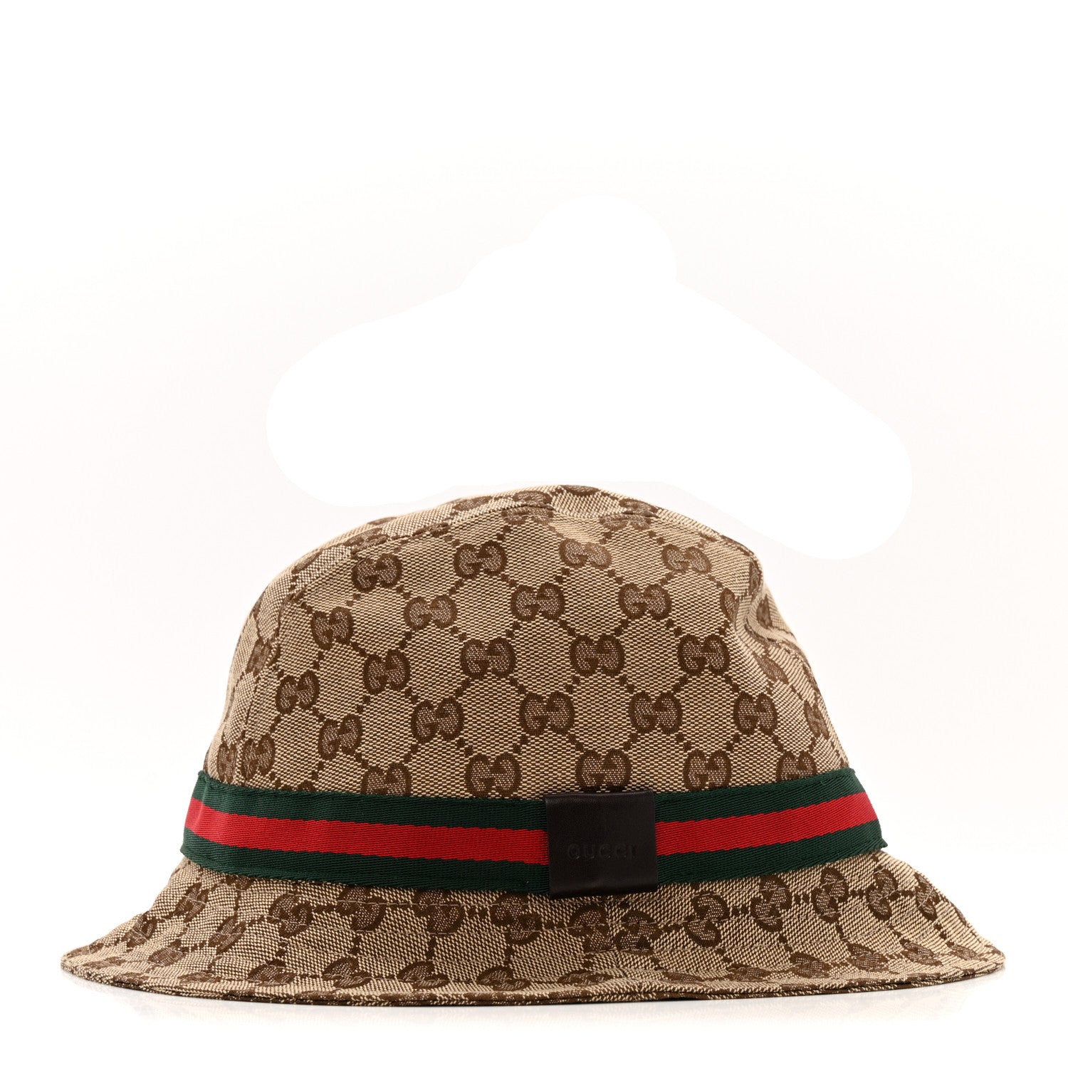 Gucci Monogram Web Bucket Hat M Brown 4 of 8
