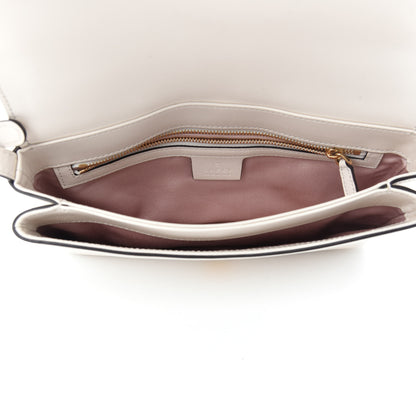 Gucci Calfskin Small Arli Flap Shoulder Bag Mystic White 5 of 10