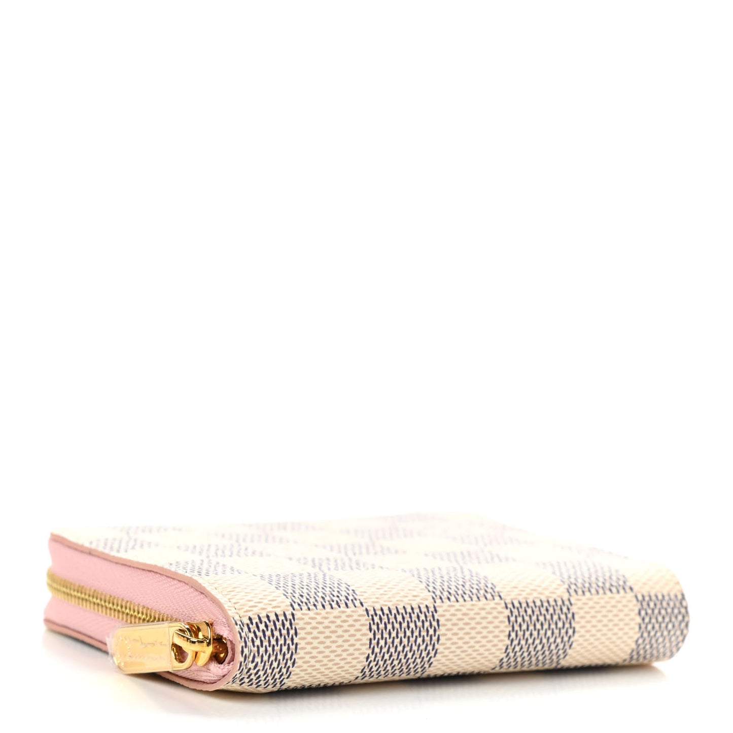 Damier Azur Zippy Coin Purse Rose Ballerine