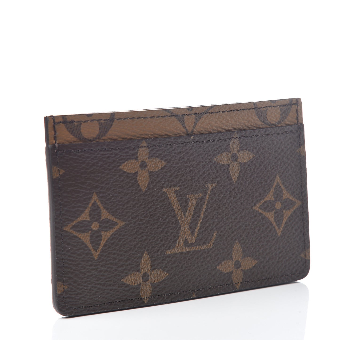 Reverse Monogram Card Holder