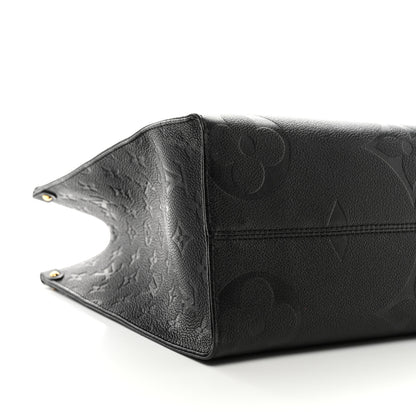 Louis Vuitton Empreinte Monogram Giant Onthego MM Black 8 of 9