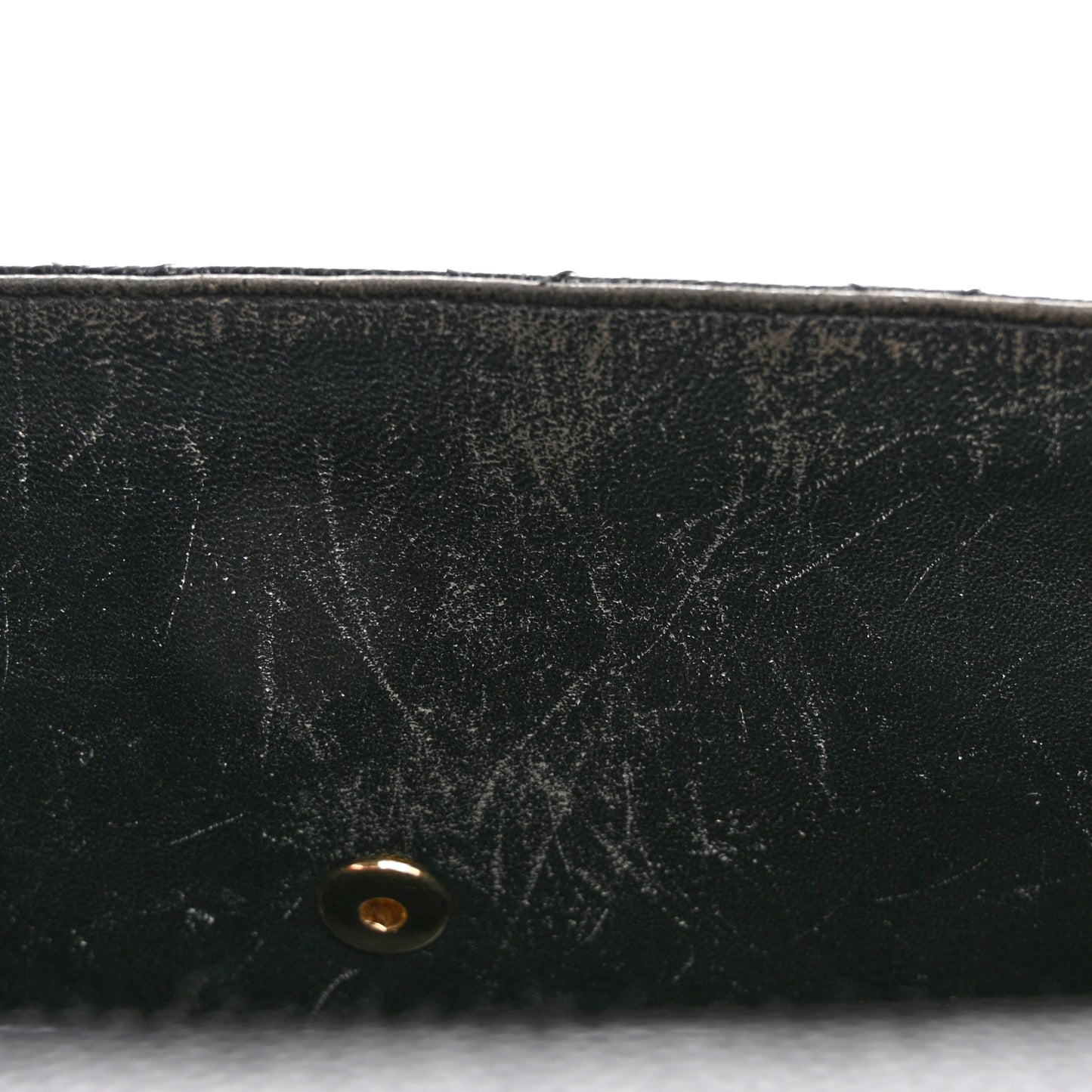 Caviar Quilted Jumbo Kelly Flap Black