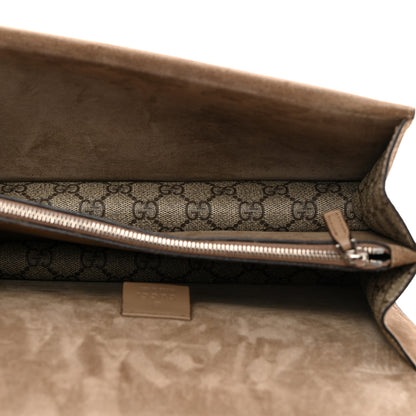 Gucci GG Supreme Monogram Small Dionysus Shoulder Bag Taupe 5 of 10