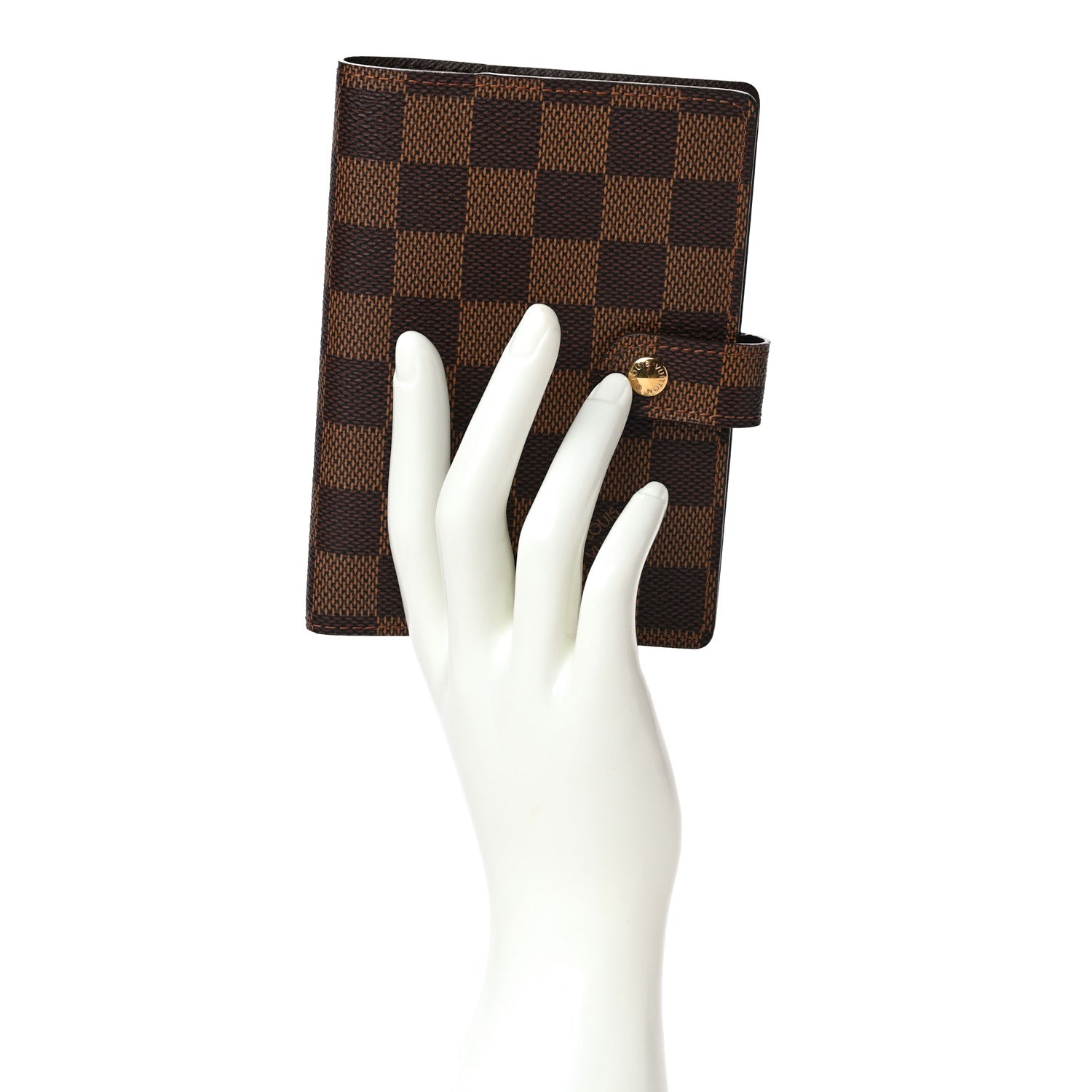 Louis Vuitton Damier Ebene Small Ring Agenda Cover 2 of 9