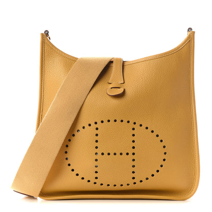 Hermes Taurillon Clemence Evelyne PM Curry 1 of 8