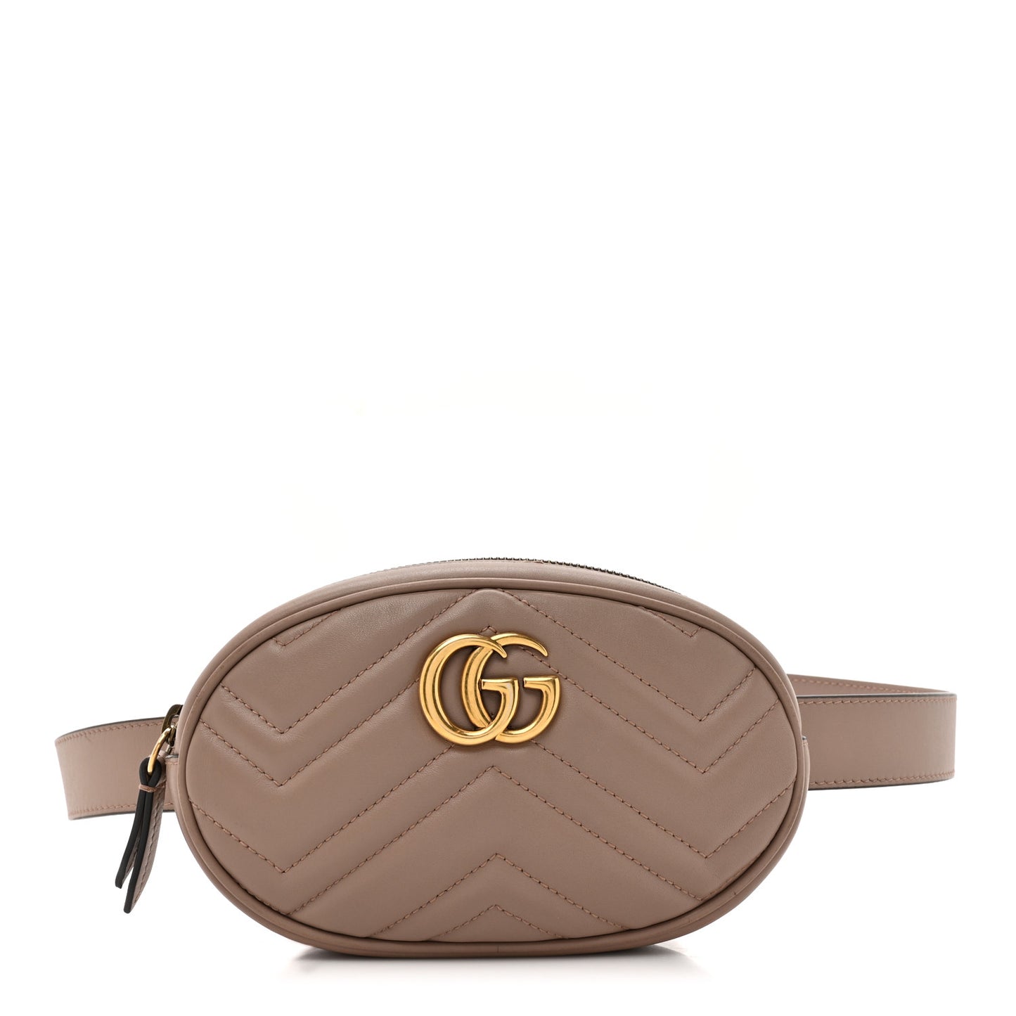 Calfskin Matelasse GG Marmont Belt Bag 95 38 Porcelain Rose